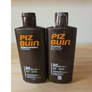 2 pack Piz Buin Moisturising Sun Protection Lotion, High SPF 30, UVA/UVB